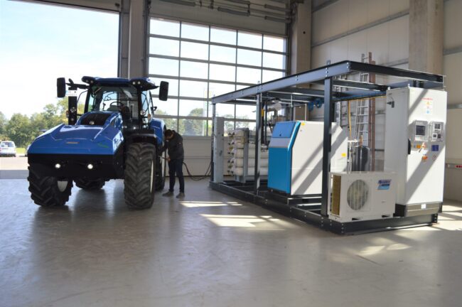 Biogas Hoftankstelle