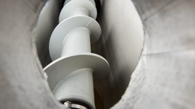 Индивидуально изготовленный шнек для биогазовой установки