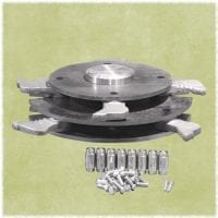Tête de rotor avec fléau