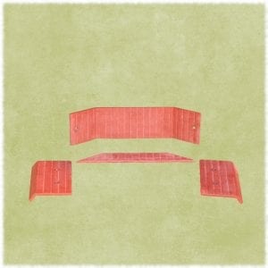 Ensemble de garniture de porte HVF