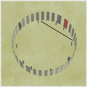 Feuille droite longue