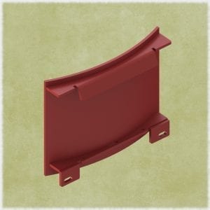 Gate plate